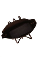 Kadın Kahverengi Aksesuarlı Baskılı Omuz Çantası | Derimod Kadın Kahverengi Aksesuarlı Baskılı Omuz Çantası | Derimod