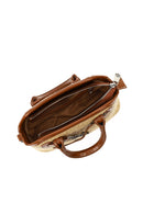 Women's Beige Long Strap Mini Straw Handbag | Derimod Women's Beige Long Strap Mini Straw Handbag | Derimod