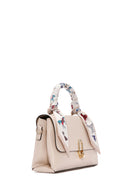 Kadın Krem Uzun Askılı Aksesuarlı Kol Çantası | Derimod Kadın Krem Uzun Askılı Aksesuarlı Kol Çantası | Derimod