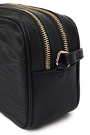 Women's Black Printed Crossbody Bag | Derimod Women's Black Printed Crossbody Bag | Derimod