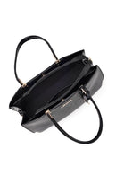 Kadın Siyah Uzun Askılı Klasik Kol Çantası | Derimod Kadın Siyah Uzun Askılı Klasik Kol Çantası | Derimod