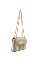 Kadın Altın Zincir Askılı Taşlı Abiye Çantası | Derimod Kadın Altın Zincir Askılı Taşlı Abiye Çantası | Derimod