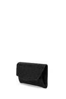 Kadın Siyah Uzun Zincir Askılı Taşlı Mini Abiye Portföy Çanta | Derimod Kadın Siyah Uzun Zincir Askılı Taşlı Mini Abiye Portföy Çanta | Derimod