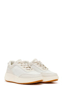 Women's White Thick Soled Sneaker | Derimod Women's White Thick Soled Sneaker | Derimod