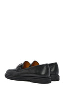Women's Black Buckle Leather Loafer | Derimod Women's Black Buckle Leather Loafer | Derimod