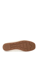 Women's White Lace-Up Mesh Leather Sneaker | Derimod Women's White Lace-Up Mesh Leather Sneaker | Derimod