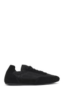 Women's Black Lace-Up Leather Sneaker | Derimod Women's Black Lace-Up Leather Sneaker | Derimod