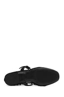 Kadın Siyah Tokalı Taşlı Kumaş Babet | Derimod Kadın Siyah Tokalı Taşlı Kumaş Babet | Derimod