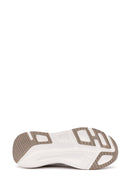 Derimod Zero Women's Beige Thick-Soled Fabric Sneakers | Derimod Derimod Zero Women's Beige Thick-Soled Fabric Sneakers | Derimod
