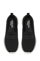 Derimod Zero Women's Black Fabric Loafers | Derimod Derimod Zero Women's Black Fabric Loafers | Derimod