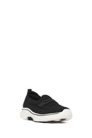Derimod Zero Women's Black Fabric Loafers | Derimod Derimod Zero Women's Black Fabric Loafers | Derimod