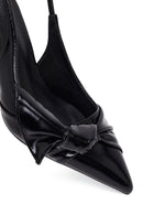 Kadın Siyah Arkası Açık İnce Topuklu Ayakkabı | Derimod Kadın Siyah Arkası Açık İnce Topuklu Ayakkabı | Derimod