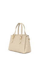 Kadın Krem Uzun Askılı Baskılı Kol Çantası | Derimod Kadın Krem Uzun Askılı Baskılı Kol Çantası | Derimod