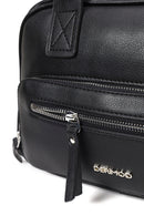 Kadın Siyah Uzun Askılı Kol Çantası | Derimod Kadın Siyah Uzun Askılı Kol Çantası | Derimod