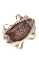 Kadın Krem Uzun Askılı Aksesuarlı Kol Çantası | Derimod Kadın Krem Uzun Askılı Aksesuarlı Kol Çantası | Derimod