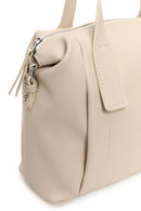 Kadın Krem Uzun Askılı Aksesuarlı Kol Çantası | Derimod Kadın Krem Uzun Askılı Aksesuarlı Kol Çantası | Derimod