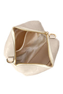 Kadın Krem Uzun Askılı Baskılı Mini Çapraz Çanta | Derimod Kadın Krem Uzun Askılı Baskılı Mini Çapraz Çanta | Derimod