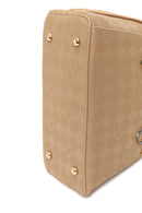 Woman Beige Long-Strap Printed Shoulder Bag | Derimod Woman Beige Long-Strap Printed Shoulder Bag | Derimod