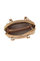 Kadın Bej Uzun Askılı Baskılı Kol Çantası | Derimod Kadın Bej Uzun Askılı Baskılı Kol Çantası | Derimod