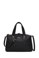 Kadın Siyah Uzun Askılı Kol Çantası | Derimod Kadın Siyah Uzun Askılı Kol Çantası | Derimod