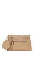 Kadın Bej Uzun Askılı Çapraz Çanta | Derimod Kadın Bej Uzun Askılı Çapraz Çanta | Derimod