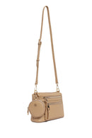 Kadın Bej Uzun Askılı Çapraz Çanta | Derimod Kadın Bej Uzun Askılı Çapraz Çanta | Derimod