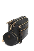 Kadın Siyah Uzun Askılı Çapraz Çanta | Derimod Kadın Siyah Uzun Askılı Çapraz Çanta | Derimod