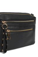 Kadın Siyah Uzun Askılı Çapraz Çanta | Derimod Kadın Siyah Uzun Askılı Çapraz Çanta | Derimod