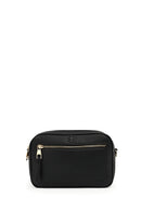 Kadın Siyah Desenli Çapraz Çanta | Derimod Kadın Siyah Desenli Çapraz Çanta | Derimod