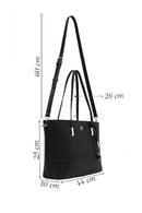 Kadın Siyah Uzun Askılı Omuz Çantası | Derimod Kadın Siyah Uzun Askılı Omuz Çantası | Derimod