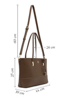 Kadın Kahverengi Uzun Askılı Omuz Çantası | Derimod Kadın Kahverengi Uzun Askılı Omuz Çantası | Derimod