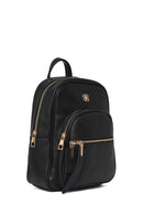 Kadın Siyah Klasik Sırt Çantası | Derimod Kadın Siyah Klasik Sırt Çantası | Derimod