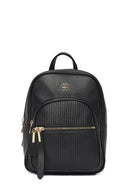 Kadın Siyah Klasik Sırt Çantası | Derimod Kadın Siyah Klasik Sırt Çantası | Derimod