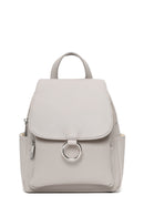 Woman Gray Backpack | Derimod Woman Gray Backpack | Derimod