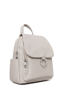 Woman Gray Backpack | Derimod Woman Gray Backpack | Derimod