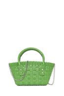 Women's Green Long Strap Mini Jelly Handbag | Derimod Women's Green Long Strap Mini Jelly Handbag | Derimod