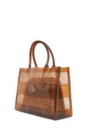 Women's Beige Jelly Handbag | Derimod Women's Beige Jelly Handbag | Derimod