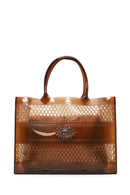 Women's Beige Jelly Handbag | Derimod Women's Beige Jelly Handbag | Derimod