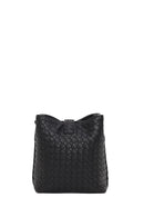 Kadın Siyah Uzun Askılı Baskılı Omuz Çantası | Derimod Kadın Siyah Uzun Askılı Baskılı Omuz Çantası | Derimod