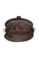 Kadın Kahverengi Uzun Askılı Baskılı Omuz Çantası | Derimod Kadın Kahverengi Uzun Askılı Baskılı Omuz Çantası | Derimod