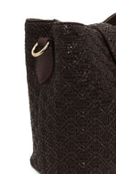 Kadın Kahverengi Uzun Askılı Baskılı Omuz Çantası | Derimod Kadın Kahverengi Uzun Askılı Baskılı Omuz Çantası | Derimod