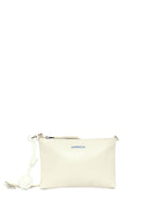 Woman Blue Long Strap Patterned Fabric Shoulder Bag | Derimod Woman Blue Long Strap Patterned Fabric Shoulder Bag | Derimod