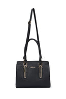 Women's Black Long Strap Shoulder Bag | Derimod Women's Black Long Strap Shoulder Bag | Derimod