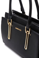 Women's Black Long Strap Shoulder Bag | Derimod Women's Black Long Strap Shoulder Bag | Derimod