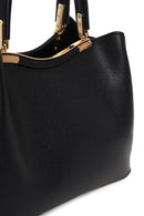 Woman Black Long-Strap Shoulder Bag | Derimod Woman Black Long-Strap Shoulder Bag | Derimod