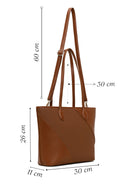 Kadın Taba Uzun Askılı Omuz Çantası | Derimod Kadın Taba Uzun Askılı Omuz Çantası | Derimod