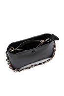 Women's Black Long Strap Classic Shoulder Bag | Derimod Women's Black Long Strap Classic Shoulder Bag | Derimod