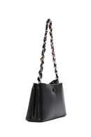 Women's Black Long Strap Classic Shoulder Bag | Derimod Women's Black Long Strap Classic Shoulder Bag | Derimod