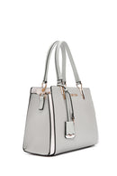 Kadın Gri Uzun Askılı Klasik Kol Çantası | Derimod Kadın Gri Uzun Askılı Klasik Kol Çantası | Derimod