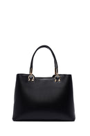 Kadın Siyah Uzun Askılı Klasik Kol Çantası | Derimod Kadın Siyah Uzun Askılı Klasik Kol Çantası | Derimod